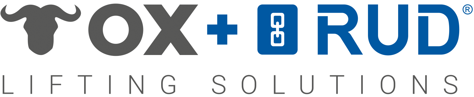 Das Logo zeigt einen stilisierten grauen Ochsenkopf und ein blaues Kettenglied auf weißem Hintergrund